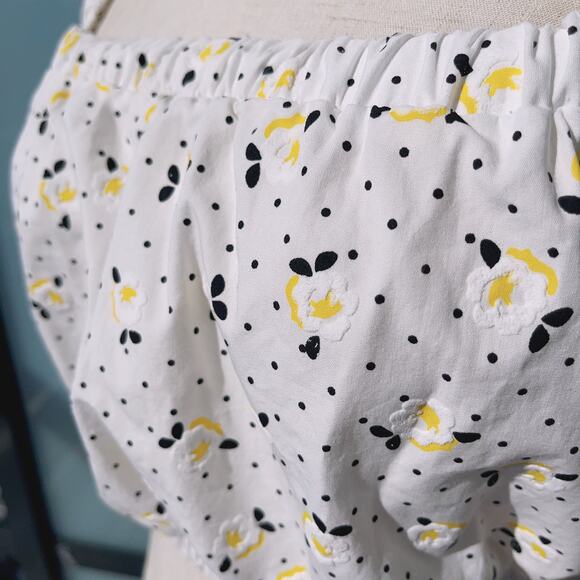 ZARA Floral Print Crop Top (XS) - Picture 5 of 6